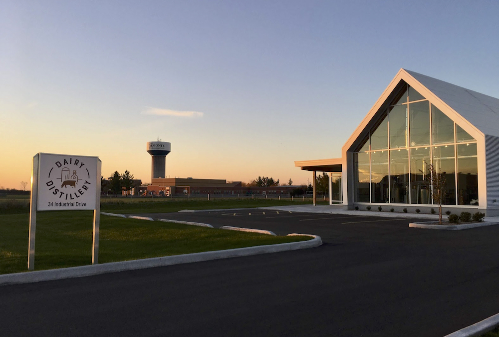 Dairy Distillery produces alcohols from a milk byproduct called milk permeate. It produces vodka, hand sanitizer, and will now be producing ethanol for fuel.