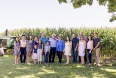 In addition to being awarded the 2023 Farm Family Award by the Lindsay Agricultural Society, the Thurston family was recognized for farming in the area for more than 175 years.