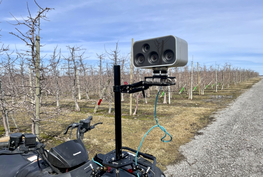 Vivid X system uses a real-time spectral sensor and computer vision system mounted onto farm equipment to automate the prediction and automation of yield and quality, tasks that are usually done manually.
