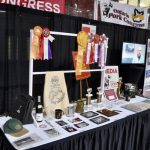 Memorabilia from past congresses was on display for visitors to enjoy.