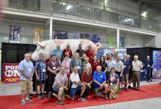 Past OPC presidents gathered for a special luncheon on June 22. They posed together for a commemorative photo.