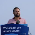 David Piccini, Minister of the Environment, Conservation and Parks.