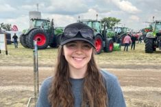 University of Saskatchewan student and longtime 4-Her Kadence Johnson has discovered the Next Step Club, a 4-H club for post-secondary students wishing to learn adult skills. (Alberta Farmer photos by Jeff Melchior)