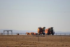 File photo of idled equipment in drought conditions on a farm in New South Wales, Australia. (f.ield_of_vision/iStock/Getty Images)