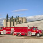 fire trucks