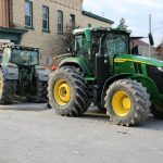 A tractor stuck in a building in Seaforth was removed Dec. 8 after two months of the main street being closed after the crash.