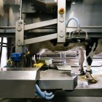 An automated milking system implemented at a Devon farm. Castlewood Dairy farm, Musbury, Devon.