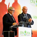Speaking to delegates at the Canadian Federation of Agriculture annual meeting, federal agriculture minister Lawrence MacAulay referenced the APP while talking about available programs.