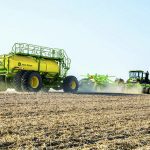 New C Series air carts range from 350 to 850 bushel capacities.