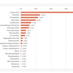 The most-used antimicrobials for animals.