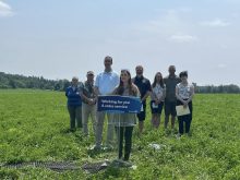 Andrea Khanjin,
Ontario's Minister of the Environment, Conservation and Parks announced a $2.8 million investment o support farmer-led initiatives to restore and enhance wetlands on 70 farms across the province.