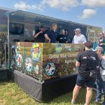 Launch of AMC’s mobile skills lab at AIM 2024.