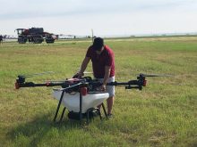Drone demo at AIM 2024