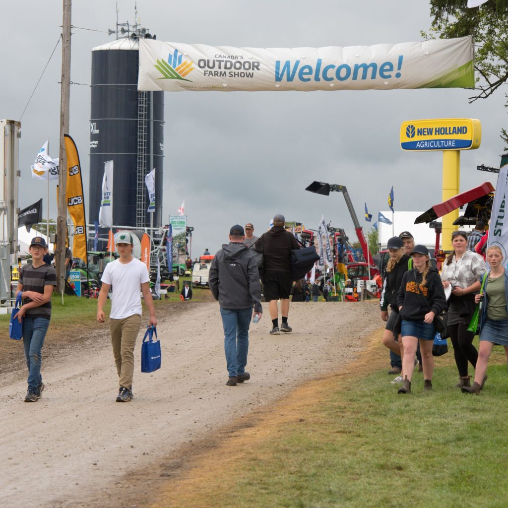 Canada's Outdoor Farm Show entrance