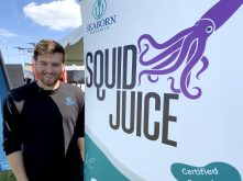 Sammy Prantera, Seaborn Organic&rsquo;s Squid Juice sales director