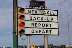 Farm trucks may be required to report for safety inspections when encountering roadside commercial vehicle inspections by authorities. Photo: Scott Garvey