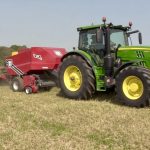 Marcrest baler demonstration