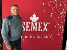 Paul Larmer, former CEO of Semex, named international person of the year at the World Dairy Expo 2024.