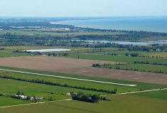 Lake Erie, the shallowest of the Great Lakes, is most at risk from phosphorus loading.