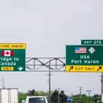 File photo of the Canada-U.S. border crossing connecting Sarnia, Ont. and Port Huron, Michigan. (Eyfoto/iStock/Getty Images)