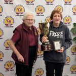 Jim and Connie McDiarmid of Osgoode took the Bennie Vance Memorial Trophy.
