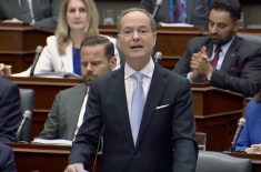 Peter Bethlenfalvy, Ontario’s finance minister, delivered the province’s 2025 budget on May 15.