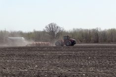 Spring planting in Manitoba close to finished
