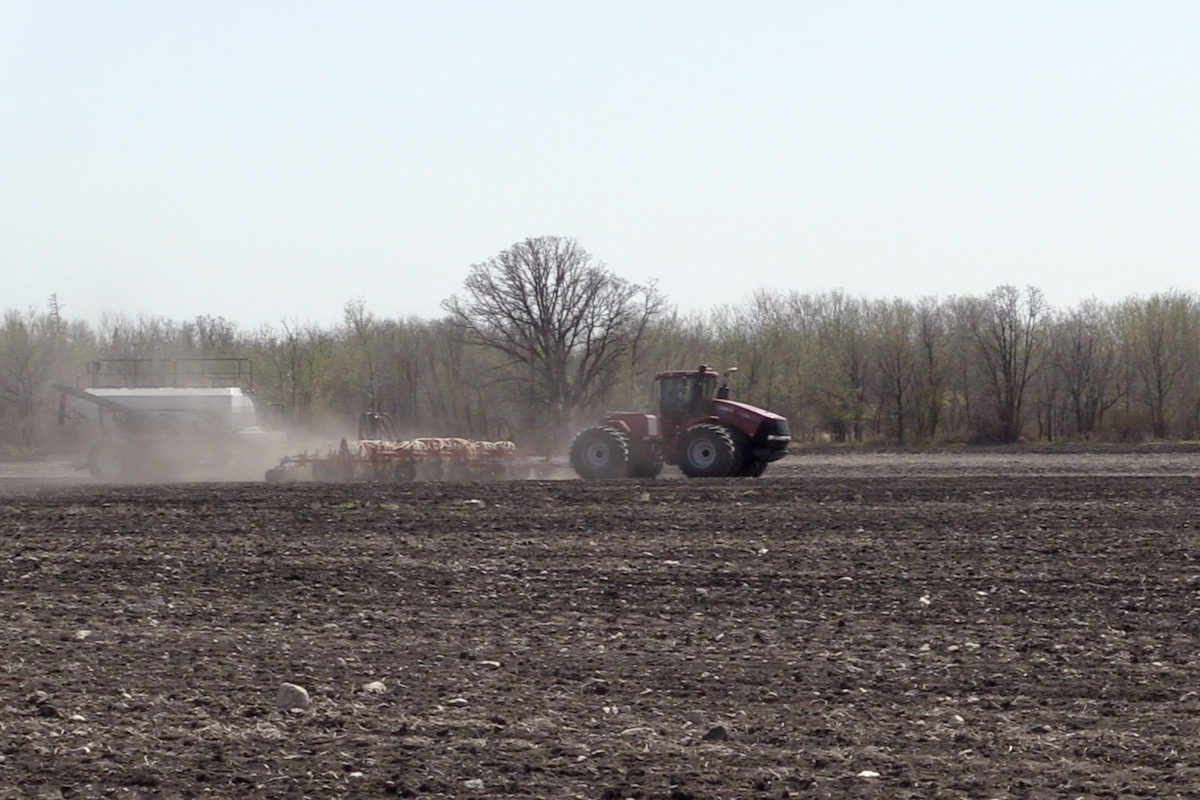 Spring planting in Manitoba close to finished