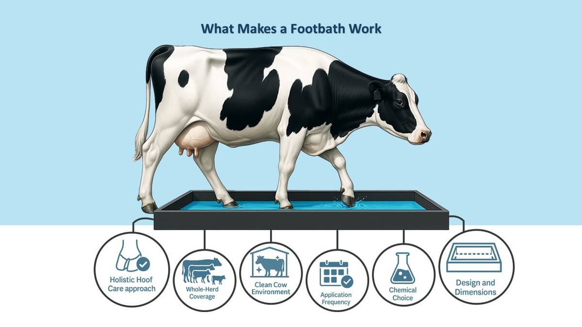Footbath failures usually have multiple causes.