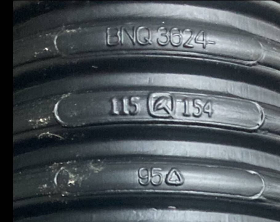 Tile drainage pipe showing BNQ certification. Photo: Courtesy Tony Kime 