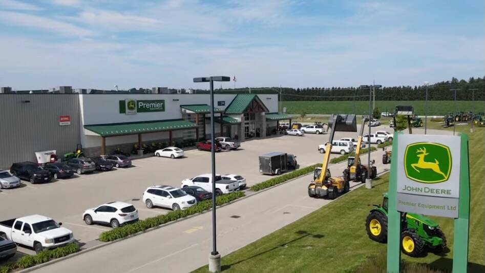 The Elmira location of Premier Equipment. Photo: Premier Equipment video screen capture