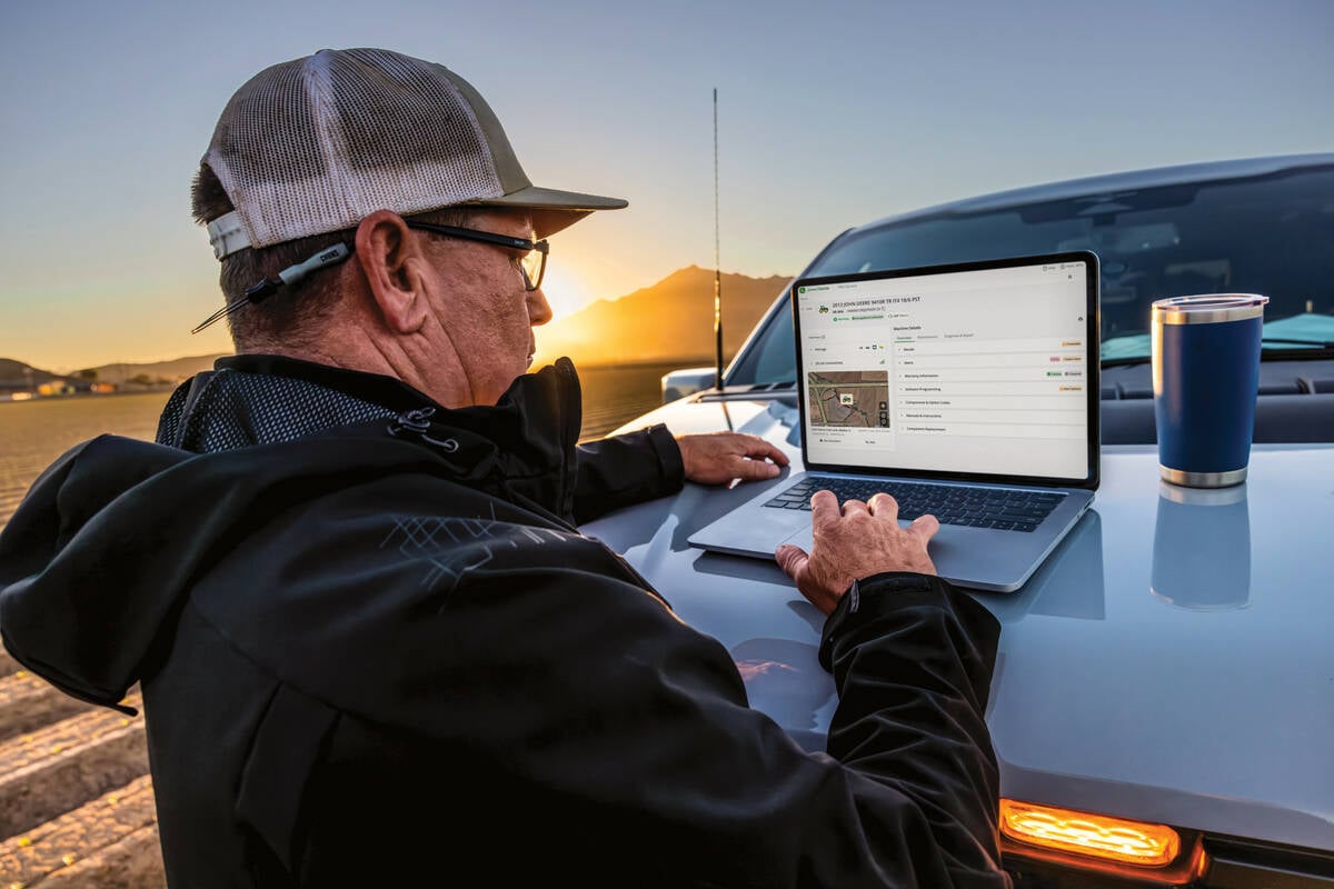 John Deere has enhanced the features of John Deere Operations Center PRO, which will allow owners to do more on-farm diagnosis and repair of equipment. Photos: John Deere