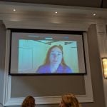 Natalie Ward of the California Department of Food and Agriculture speaks virtually at the AHC Forum in Ottawa. Photo by Jonah Grignon