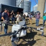 Drones a tool for earlier cover crop planting