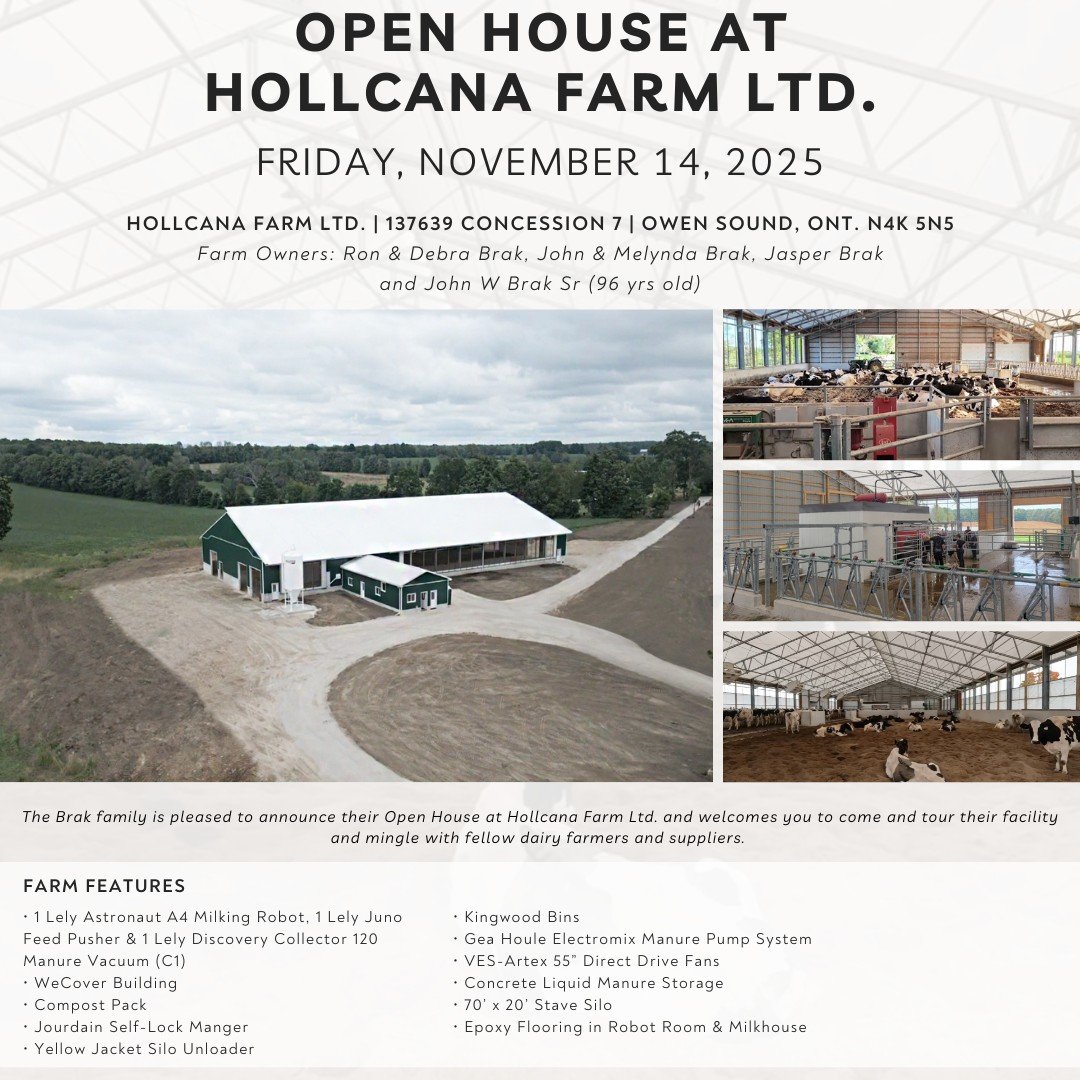 Open house at Hollcana Farm Ltd.