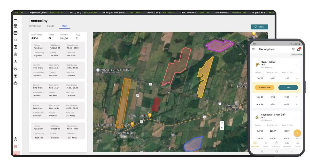 Grain Discovery creates software that help the grain sector manage information and transparency. Photo: Grain Discovery