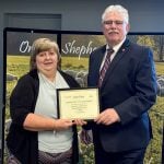 GenOvis awards presented at Ontario Sheep Farmers’ annual meeting