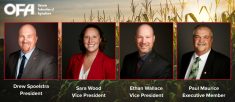 Ontario Federation of Agriculture's 2025-2026 executive was announced Nov. 25 following the organizations annual general meeting in Toronto.  Contributed Image