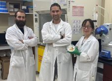 Armin Tchobanian, Justin Pahara and Damin Kim are all Agriculture and Agri-food researchers who wrote an academic paper on 3D X-Ray fluorescence of insect pests and analysis in a virtual environment. 

Photo Credit: Supplied