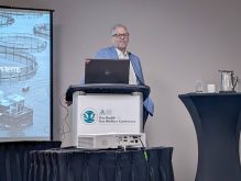 Darren Vanstone speaks at the Humane Canada One Health Welfare Conference in Ottawa Nov. 26. Photo by Jonah Grignon