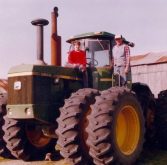 Canadian astronaut Jeremy Hansen often shares this photo when he references his background growing up on a farm. It is at the family&rsquo;s former farm on Maguire Road, near Ailsa Craig. Photo: Jeremy Hansen, Facebook