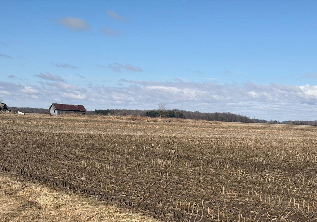 This is the farm where Canadian astronaut Jeremy Hansen was raised.