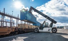 Canada Border Services Agency has approved, in principle, the license for Hamilton Container Terminal to operate an inland trail trainload terminal for containers at the Port of Hamilton. Photo: HOPA Ports