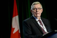 Ray Robertson at the Beef Farmers of Ontario annual general meeting in February 2023. Photo: Diana Martin
